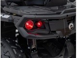 Keturratis Can Am Outlander ATV su nuotolinio valdymo pultu, juodas