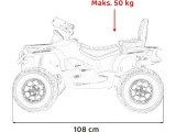 Quad Can Am Outlander ATV with Remote Control Blue