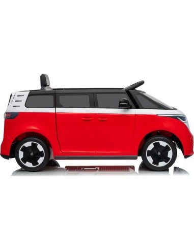 Elektromobilis Volkswagen ID Buzz, raudonas