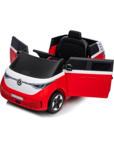 Elektromobilis Volkswagen ID Buzz, raudonas