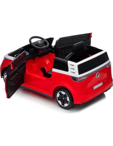 Elektromobilis Volkswagen ID Buzz, raudonas