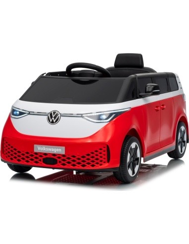 Elektromobilis Volkswagen ID Buzz, raudonas