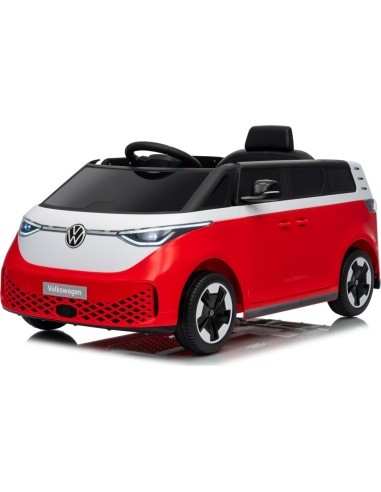 Elektromobilis Volkswagen ID Buzz, raudonas