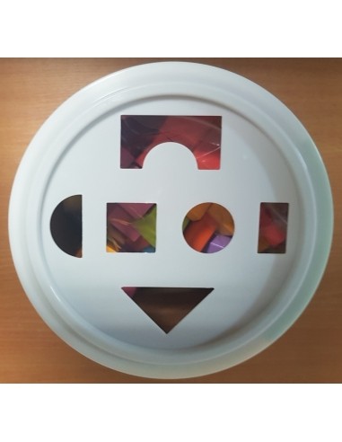Colourful wooden shapes, 12 months+