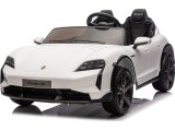 Elektromobilis vaikams Porsche Taycan Turbo S, baltas