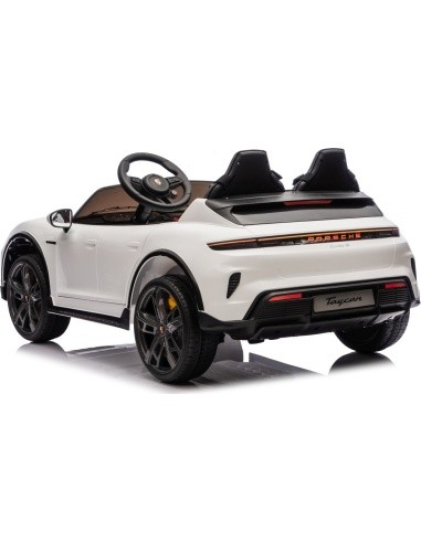 Vehicle Porsche Taycan Turbo S White