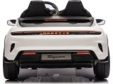 Vehicle Porsche Taycan Turbo S White