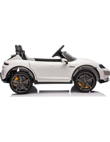 Vehicle Porsche Taycan Turbo S White