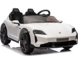 Vehicle Porsche Taycan Turbo S White