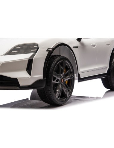 Vehicle Porsche Taycan Turbo S White