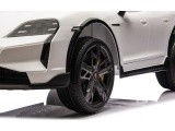 Elektromobilis vaikams Porsche Taycan Turbo S, baltas