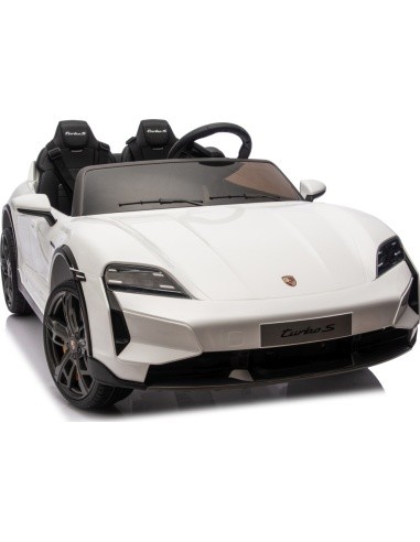 Vehicle Porsche Taycan Turbo S White