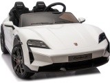 Vehicle Porsche Taycan Turbo S White