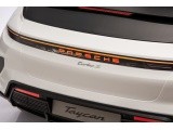 Elektromobilis vaikams Porsche Taycan Turbo S, baltas