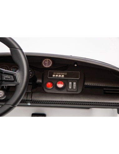Elektromobilis vaikams Porsche Taycan Turbo S, baltas