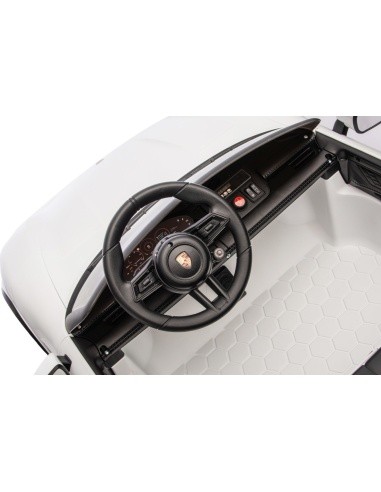 Vehicle Porsche Taycan Turbo S White
