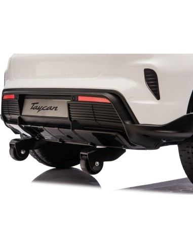 Vehicle Porsche Taycan Turbo S White