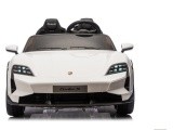 Elektromobilis vaikams Porsche Taycan Turbo S, baltas