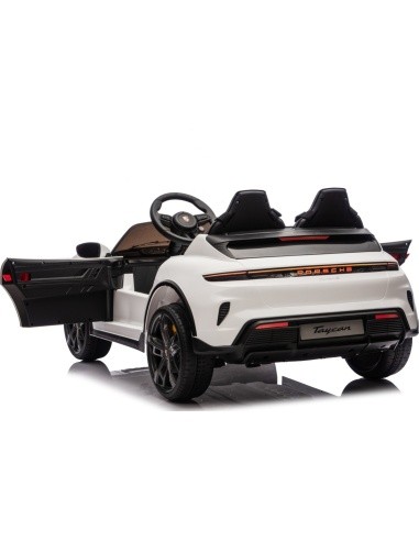 Vehicle Porsche Taycan Turbo S White