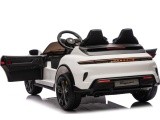 Vehicle Porsche Taycan Turbo S White
