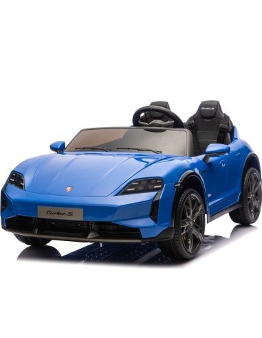 Porsche Taycan Turbo S Blue Vehicle