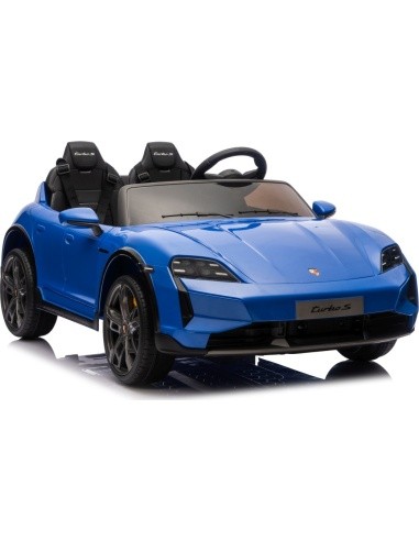 Porsche Taycan Turbo S Blue Vehicle