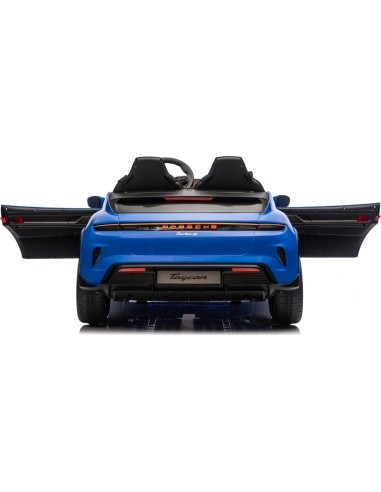 Porsche Taycan Turbo S Blue Vehicle