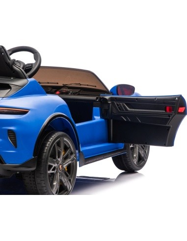 Porsche Taycan Turbo S Blue Vehicle
