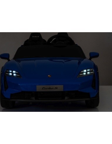 Porsche Taycan Turbo S Blue Vehicle