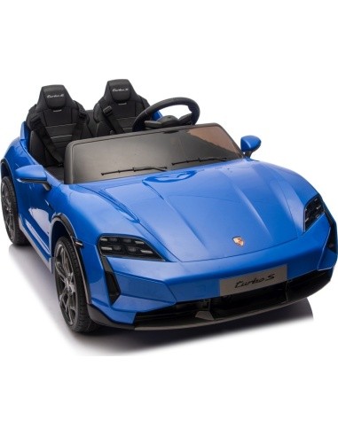 Porsche Taycan Turbo S Blue Vehicle
