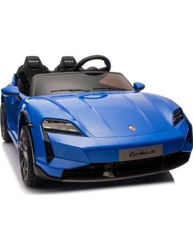 Porsche Taycan Turbo S Blue Vehicle