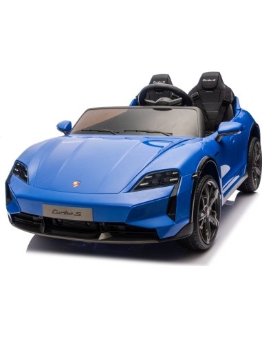 Porsche Taycan Turbo S Blue Vehicle
