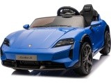 Elektromobilis Porsche Taycan Turbo S mėlynas