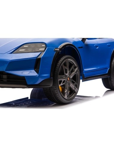 Porsche Taycan Turbo S Blue Vehicle