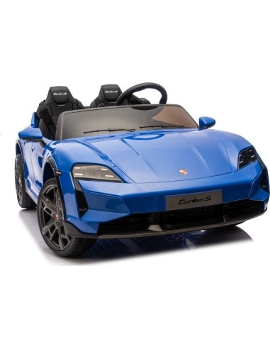 Porsche Taycan Turbo S Blue Vehicle