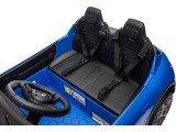 Elektromobilis Porsche Taycan Turbo S mėlynas