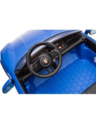 Porsche Taycan Turbo S Blue Vehicle