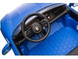 Elektromobilis Porsche Taycan Turbo S mėlynas