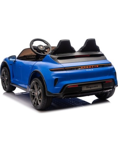 Porsche Taycan Turbo S Blue Vehicle