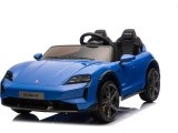 Elektromobilis Porsche Taycan Turbo S mėlynas
