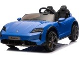 Elektromobilis Porsche Taycan Turbo S mėlynas