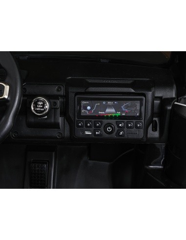 RAM 3500 Police elektromobilis, juodas