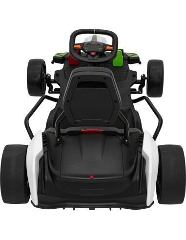 Gokart Fast 3 Drift vehicle White