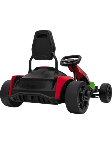 Gokartas Fast 3 Drift, raudonas