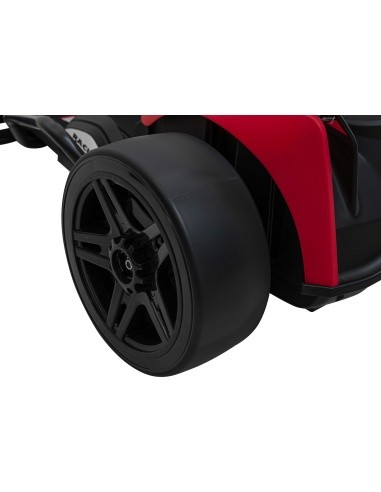 Gokartas Fast 3 Drift, raudonas