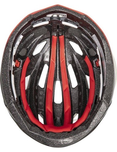 Uvex Race 7 helmet, black/red, 51-55 cm