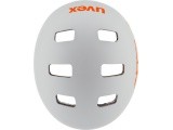 Uvex Kid 3 Dirtbike Helmet, light gray-orange