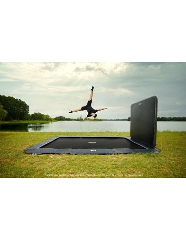 Triukinė siena batutui BERG AeroWall 2x2 BLK&GRY