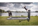 Triukinė siena batutui BERG AeroWall 2x2 BLK&GRY
