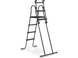 EXIT pool ladder for frame height of 108-122cm - black